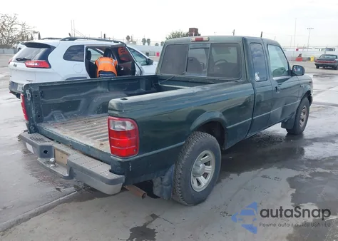 2001 Ford Ranger Edge/Xlt из США, поврежденный, VIN 1FTYR14E81PA51789